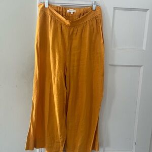Lou & Grey Wide Leg Pants in Mustard